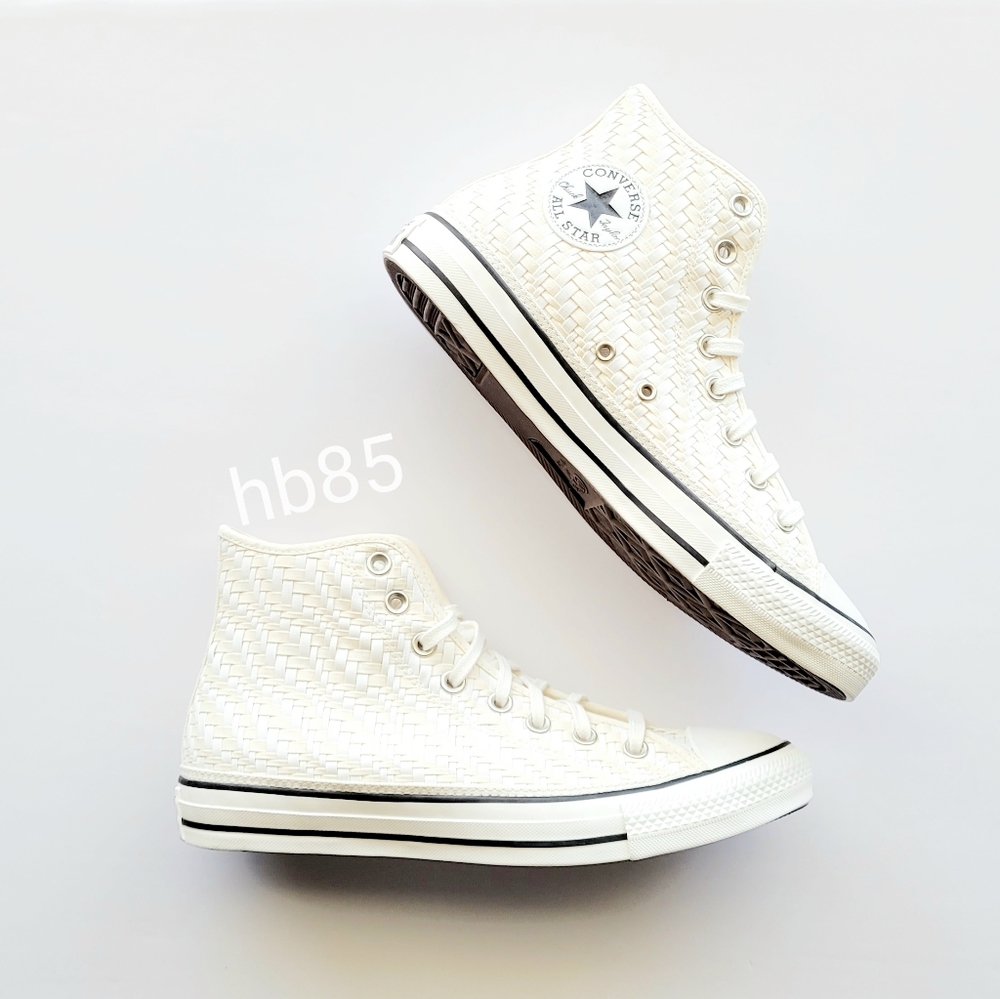 Converse CTAS Hi White Black Egret Men's 8.5 Women's 10.5